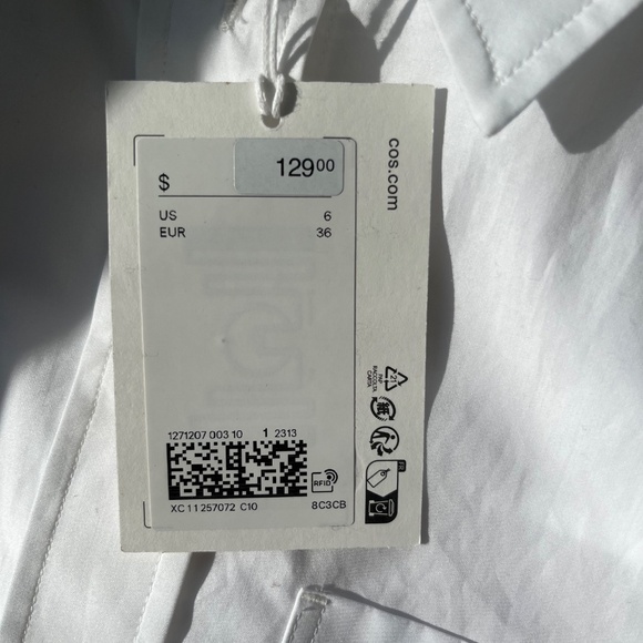 COS Classic White Shirt - Picture 6 of 6